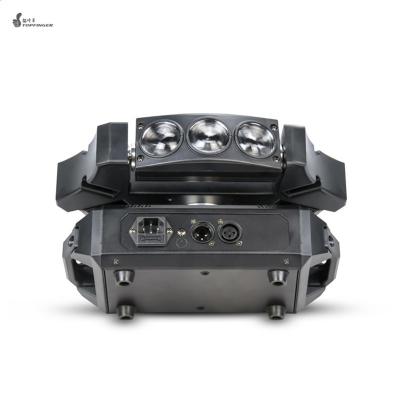 China Good Quality TFR Lamp 9*10W RGBW 4in1 Rotating Sharpie Beam DJ Head Light Spider Moving Head Disco Moving Head For Sale 37.5*37.5*19.5cm for sale