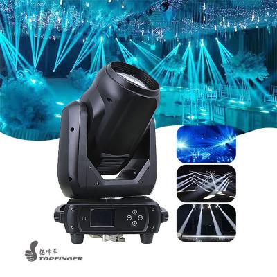 China Topfinger Dmx Prism Moving Head 3 KTV BAR Wedding Stage Pro 100w LED Sports Beam Lights Nightclub Moving Disco Stage for sale