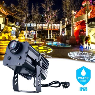 China TFR Good Quality 50w 80w Outdoor Building Advertising Light Waterproof IP65 Customized Logos Led Gobo Logo Projector 220*135*230mm for sale