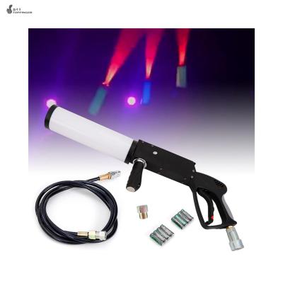 China For Party/Club/Concert/Theater/Bar/Smoke Stage Effect Machine Jet Hand Light Dj Equipment Cryo Confetti Show Metal Cannon Lead CO2 Gun for sale