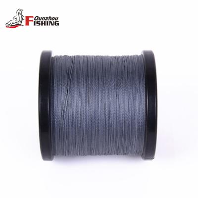 China High quality high strength 4 strands braided multifilament pe fihsing line for bass 2000m for sale