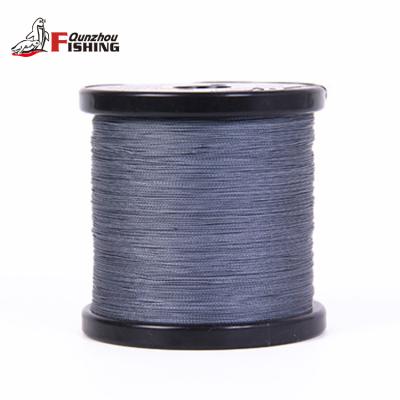 China High quality high strength cheap japan 4 strands pe multifilament braided fishing line 1000m for sale