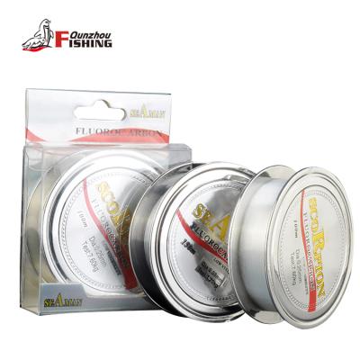 China Super power 150m high strength fluorocarbon monofilament nylon fishing line for sale