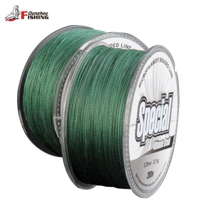 China High Quality Abrasion Resistance 4 Strands Braided Multifilament Pe Fishing Line 200M for sale