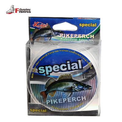 China Atun super strong nylon High-knot strength mono linea de pesca fishing line for zander 100m for sale