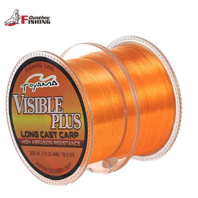 China 300M Abrasion Resistance Wire Super Strong TOYAMA Monofilament Carp Fishing Nylon Fishing Line for sale