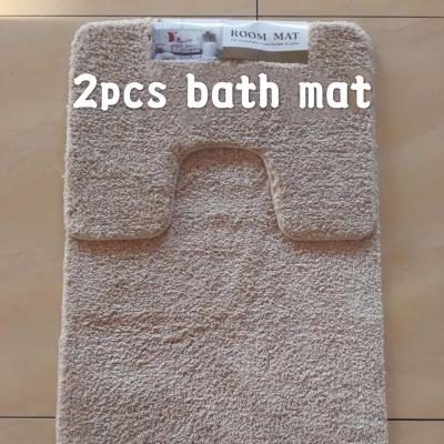 China Bathroom Mat Washable Water Absorbent Non Slip Protection Door Mat Toilet Mat for sale