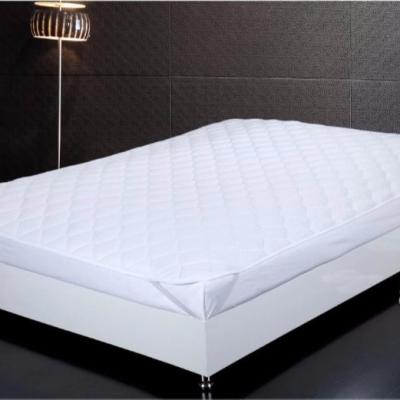 China Topper Anti-pilling Microfiber Fabric Cotton Goose Down Bed Mattress Pad Waterproof Duck Feather Mattress Proctor Hood for sale