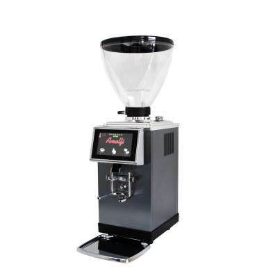 China Professional - Full Automatic Coffee Machines Latest Rise 83mm Coffee Grinder Titanium Burr Coffee Bean Equipment Espresso Machine Professional Commercial Coffee Grinder for sale