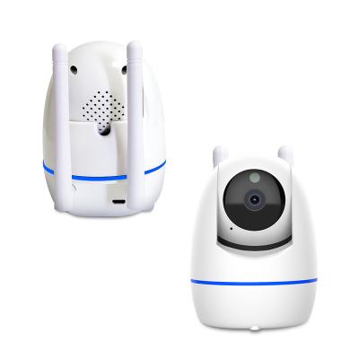 China Siren Baby Monitor Camera Night Vision 1080P PTZ IP Security Camera Indoor 360 Degree Wifi Motion Detection Cloud Motion Detection for sale