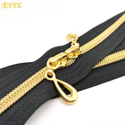 China YYX #5 Viable Custom Bi-Directional Nylon Jewelry Bags Nylon Zipper n5 Zipper Zipper for sale