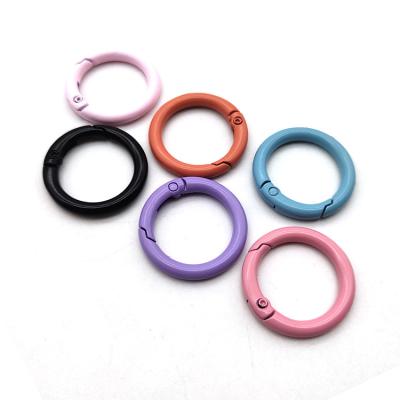 China Wholesale Retail Industry Round Ring Lock Clasp Metal Break Clasp Spring Door O Ring Seal for sale