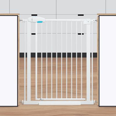 China Contemporary Home Door Black Mesh Safety Fence Baby Dog Isolation Portable Barrier Gate Pet Dog Supplies for sale