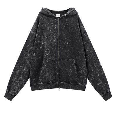 China Wholesale Zipper New Wave High Street Culture Design QUICK DRY Hoodie for sale