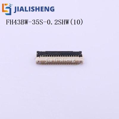 China Brand New and Original Phosphor Bronze FH43BW-35S-0.2SHW (10) HOURS FFC/FPC Connector More Specifications Available for sale