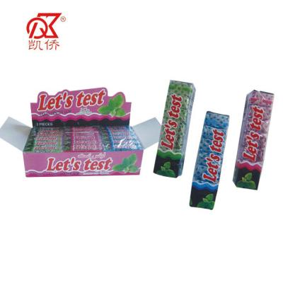 China 23g Left 7pcs Test Pack Chewing Gum Filling Marks QXA-129 for sale