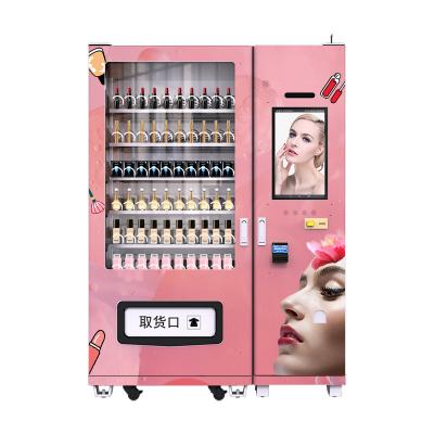 China Mask Vending Machine Pad Beauty Vending Machine Cosmetic Led Touch Screen for sale