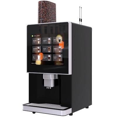 China Coin Operated Whole Bean Coffee Universal Vending Tabletop Vending Machine for sale