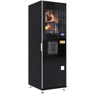 China Hotel Metro Station Mall Coffee Card Vending Machine With Swipe Card Reader for sale