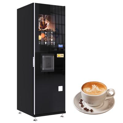 China Hotel Metro Station Shopping Mall Commercial Bean To Cup Coffee Vending Machine Customize Picks Up Coffee Bean for sale