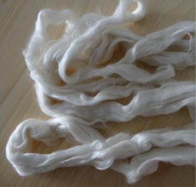 China Dyeing And Hand Dyeing Mulberry Silk Ribbon Short Fiber 100% Silk Ribbon For Dyeing And Spinning for sale