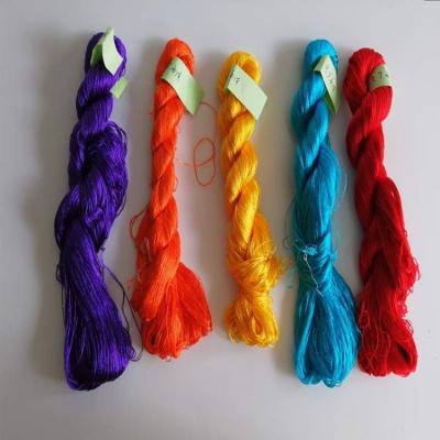 China Apparel Sewing China Fully Stocked 100% Silk Sewing Thread For Embroidery for sale