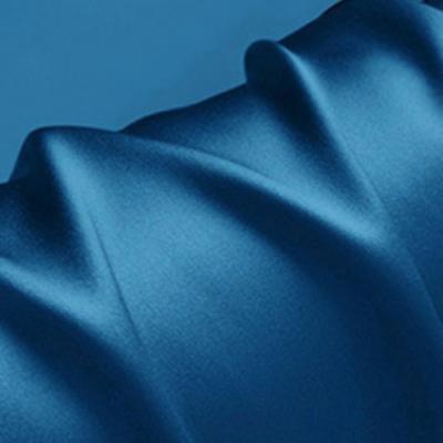 China Color 59-87 100% real pure natural single silk fabric Shrink-resistant 19gsm charmeuse silk 30mm 114cm satin fabric for sale