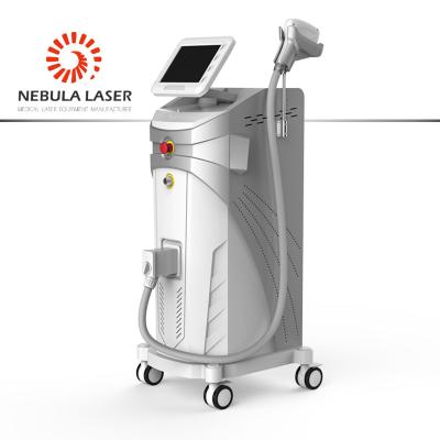 China Painless Hair Removal Nebula Laser Hair Removal Equipment Diode Laser 755 808 1064 for sale