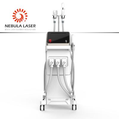 China IPL laser + shr hair removal diode permanently choose hair removal machine, skin tightening device, ND yag laser tattoo removal equipment for sale