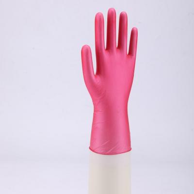 China Powder Latex Free Household Vinyl Nitrile Blend Cleaning Protective Gloves for sale