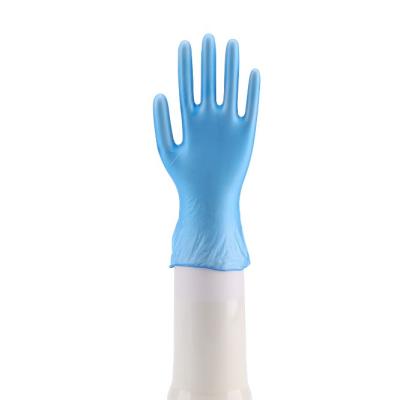 China Anti-Slip Comfortable Kitchen Nitrile Cleaning Gloves Powder Vinyl Free Household Rubber Gloves for sale