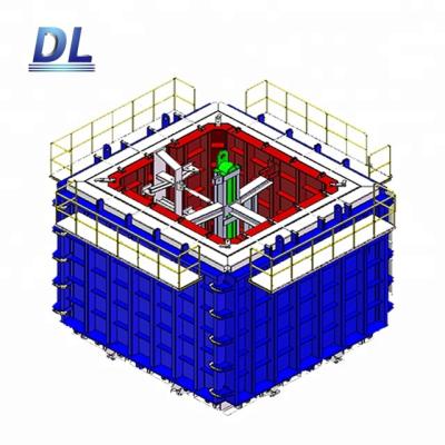 China High quality metal case hardened steel mold for concrete box culvert for sale