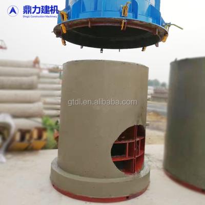 China Steel Well Precast Reinforced Concrete Steel Mold For Round Cement Inspection for sale