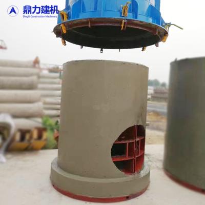 China 2018 Hot Sale Cast Concrete Wet Pipeline Manhole Making Mold For Well Sewer Water Inspection Foundation for sale