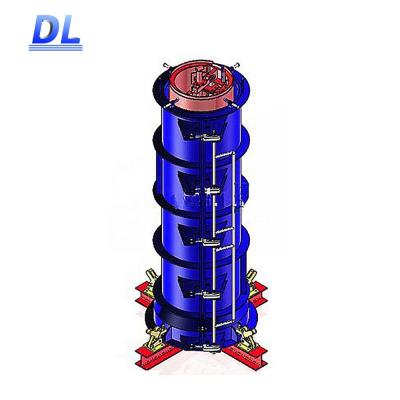 China Vertical Wet Drain Cast Concrete Pipe Mold &vibrator for sale