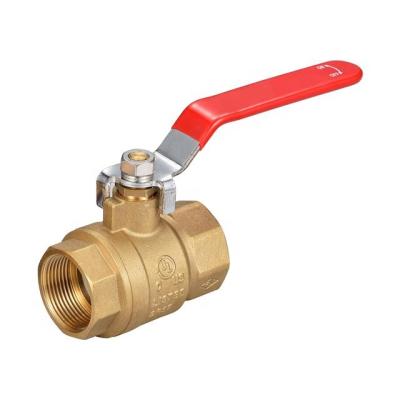 China General 1/2 Inch Ball Valve Industrial Brass Knuckle Valves Thread Brass Ball Valve for sale