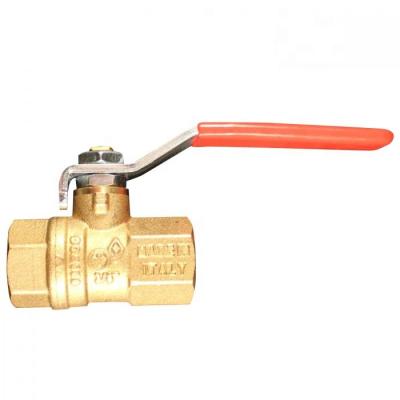 China General 1/2 Inch Full Height PTFE Pressure Port And Nipple Cock Locking Valve One Way Hydraulic Brass Ball Valve for sale