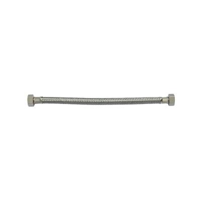 China Bathroom Cover Metal Braided Hose With Steel Wire High Pressure Braided Rubber Hose for sale