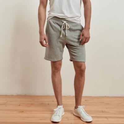 China Custom Anti-Pilling Cotton Jogger Short Pants White Sweatpants for sale