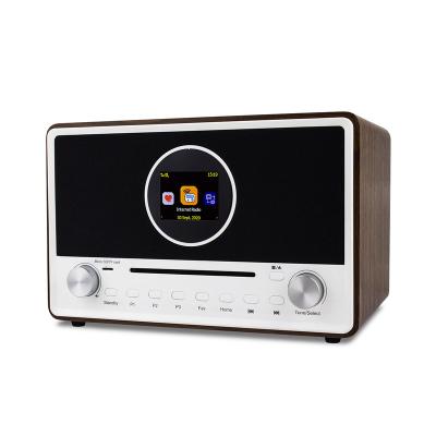 China Internet Radio /FM /DAB /DAB + Wooden /CD /USB /TF Card Cabinet MA-880CD Internet Radio WiFi with CD Player USB TF Card Playback Color Display FM DAB for sale