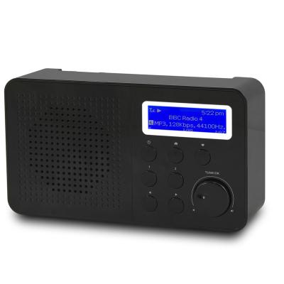 China Home Radio MA-28D 2 Line Small Display Internet Radio With DAB Plus / DAB / FM And Support 4*AA Battery for sale