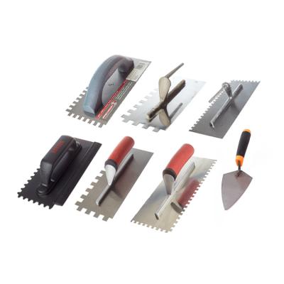 China Stainless Steel SQUARE Tile Trowel Plastering Trowel Tool Stucco Trowel for sale