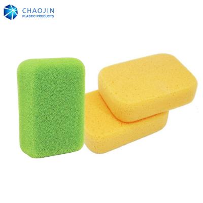 China Stocked Heavy Duty Grout Sponges Grout Padded Sponge Cleaning Foam Tiles for sale