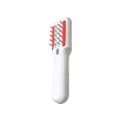 China Home EMS Red Vibrating Light Liquid Nourish Hair Laser Therapy Hair Growth Comb for sale