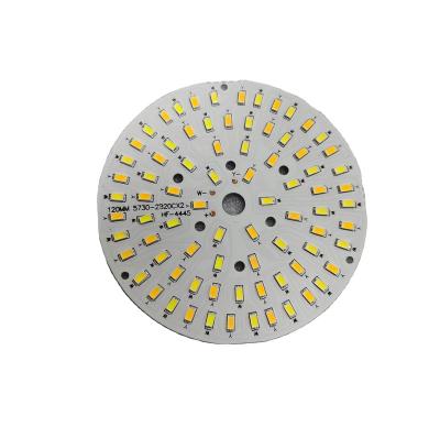 China LED Lighting / LED Bulb Lighting Customized Led PCB Round Aluminum Single Side 9w 50mm PCB 27-30v Led Light PCB for sale