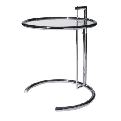 China Modern Design Style Small Glass Iron Stainless Steel Nesting Living Room Round Table Tea Side Coffee Tables for sale