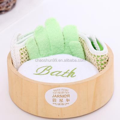 China Home hotel bath set, valentine bath set, wooden wrapping bath spa gift set for sale