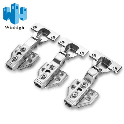 China Modern Furniture Cabinet Hidden Iron Clip On Hydraulic Hinge With Big Pump 105g for sale