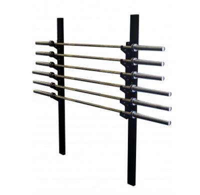 China Heavy Duty Barbell Storage Wall Mounted Barbell Rack Gun Rack Gym Equipment for sale