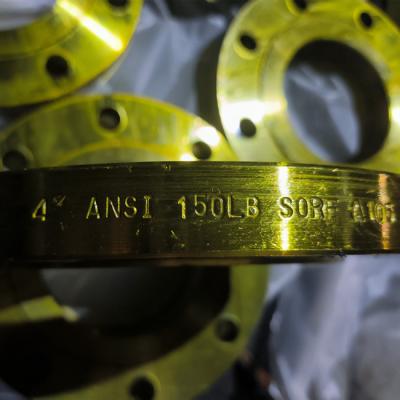 China Ansi Yellow Painting Weld Neck Flange Welding 304 316 Material for sale